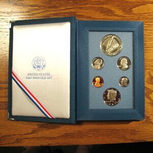 UNITED STATES MINT PROOF 1987 PRESTIGE SET